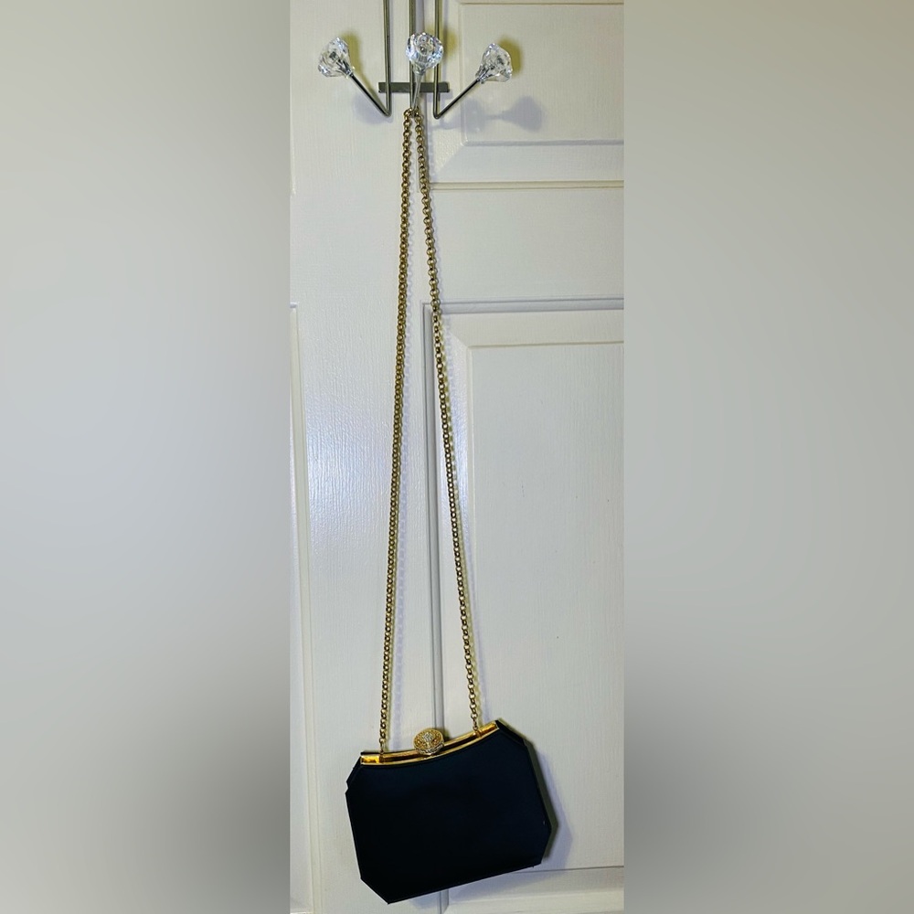 Elegant‎ Inge Christopher Gold Chain Evening Bag